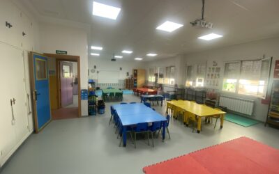 ESTRENAMOS AULA DE 5 AÑOS