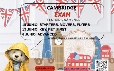 EXÁMENES CAMBRIDGE 2026